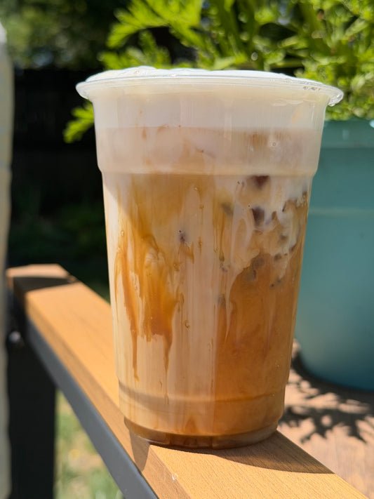 Caramel Crème Iced Latte